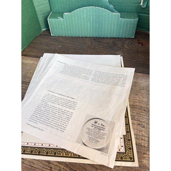 Vintage 1985 Konigszelt Bayern German Plate Karl Bedal - Picture 8 of 13